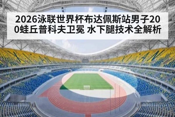 2026泳联世界杯布达佩斯站男子200蛙丘普科夫卫冕 水下腿技术全解析